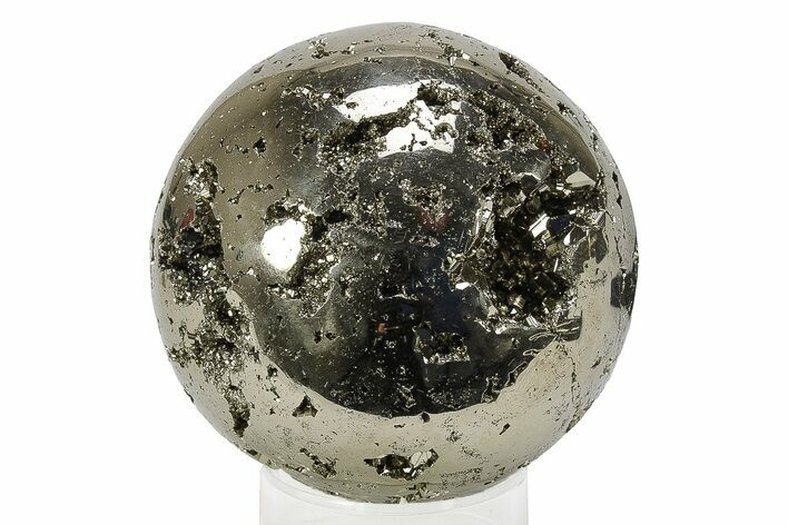 Polished Pyrite Sphere - Peru #231653